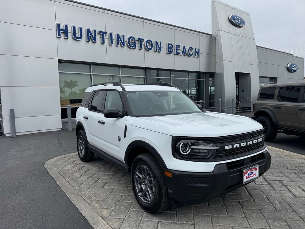 Oxford White 2026 Ford Bronco Sport Big Bend currently available at Huntington Beach Ford