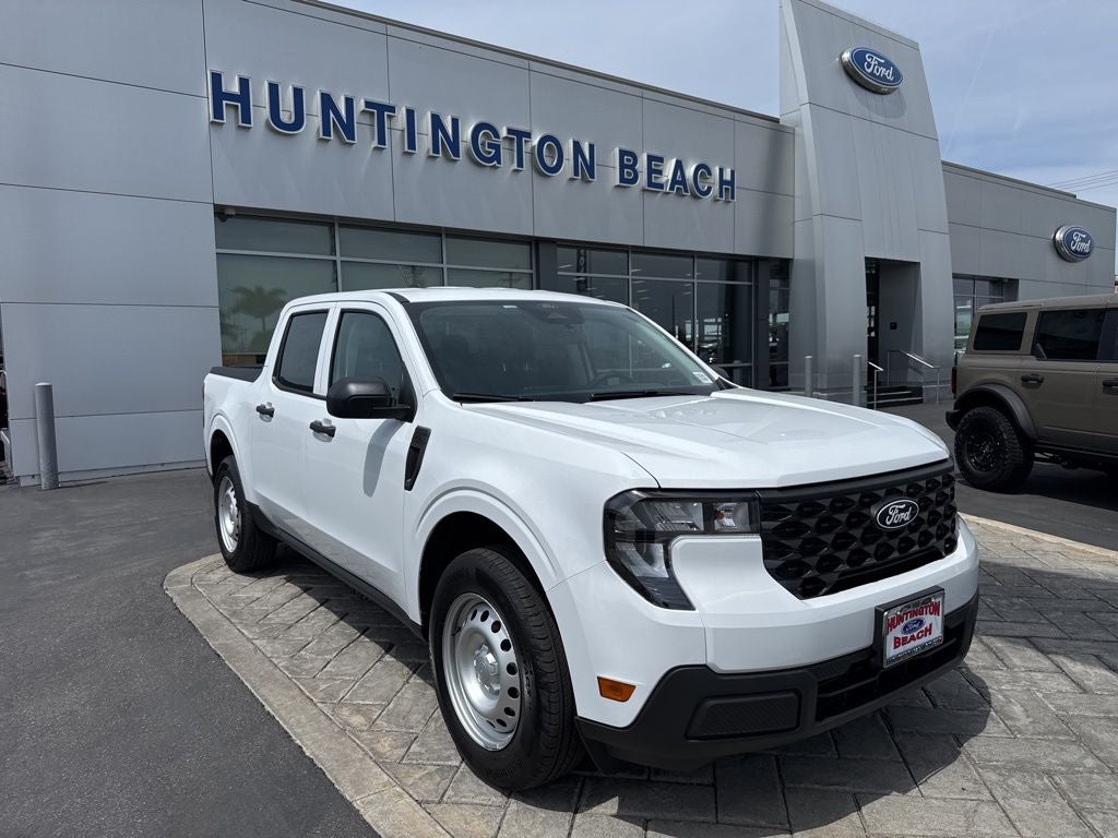 Oxford White 2026 Ford Maverick XL currently available at Huntington Beach Ford
