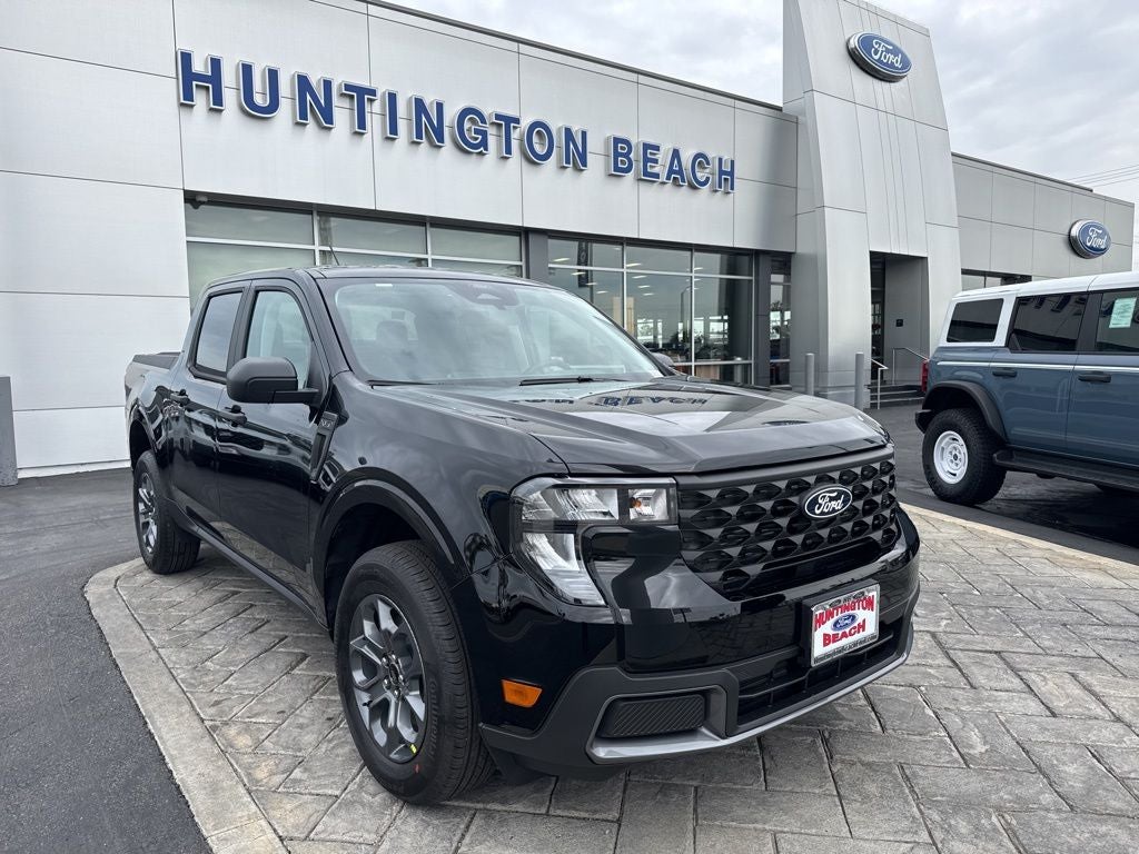 Shadow Black 2026 Ford Maverick XLT currently available at Huntington Beach Ford